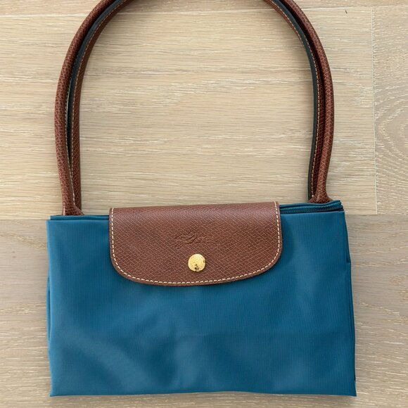 Longchamp Le Pliage Tote Bag in Marine Blue L - Picture 3 of 6